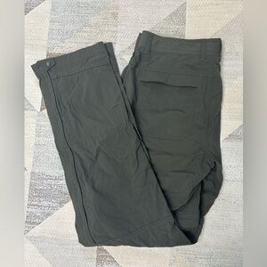 REI Co-op Women’s Convertible Hiking Pants Zip-Off Shorts Olive Green Size 6